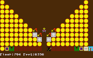 Daniel's Dungeon - University Game atari screenshot